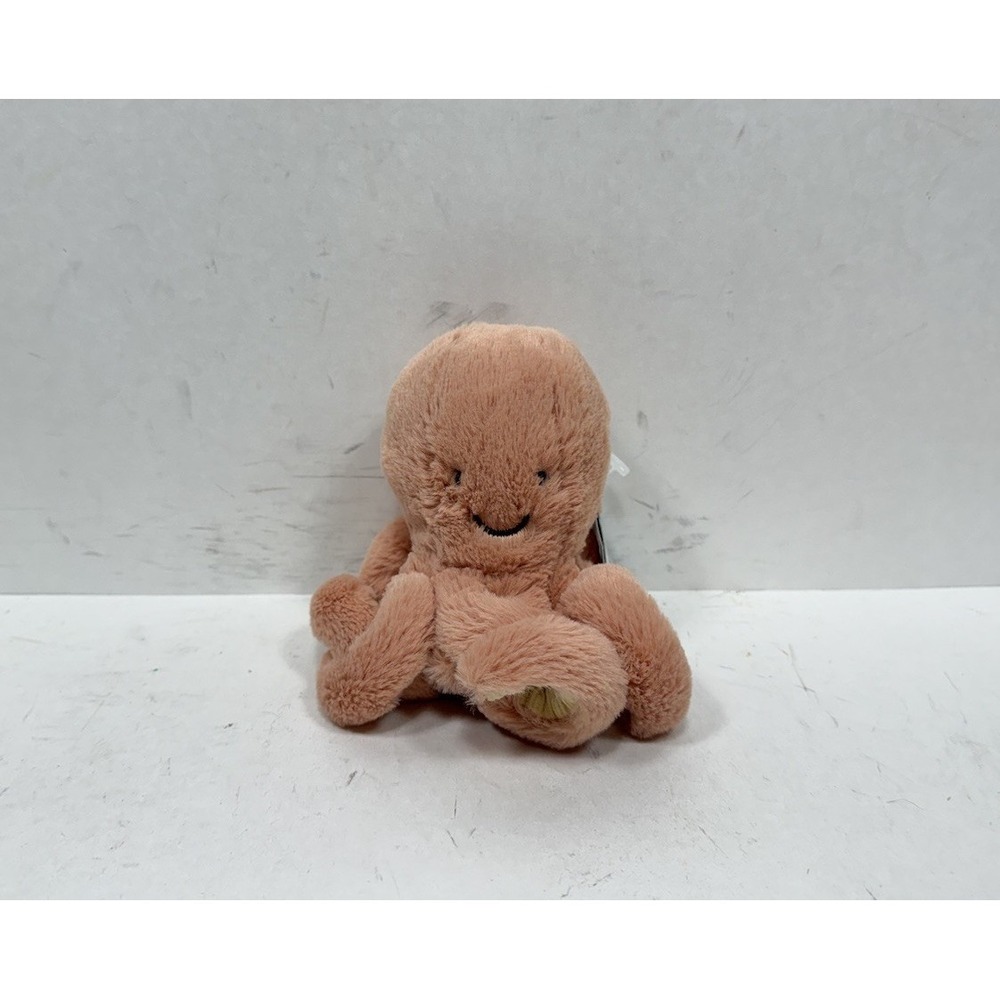 Jellycat Peach Octopus Plush